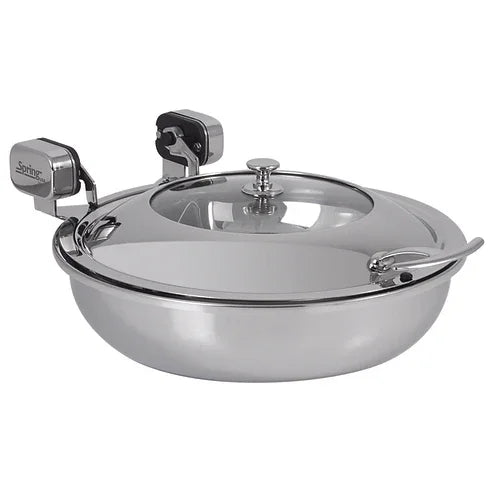 Spring Usa 2472-6/36 Vision Induction Buffet Server, 14.17 in  dia. x 7.11 in H, (36 cm), round, hold