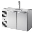 True TDR52-RISZ1-L-S-SS-1 Refrigerated Draft Bar Cooler, two-section, 52 in W, side mounted self-contained