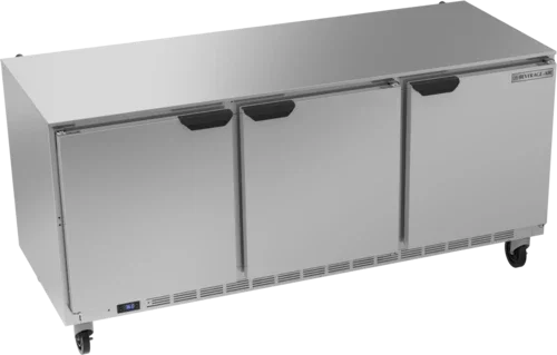 Beverage Air UCR72AHC Undercounter Refrigerator with Three Sections and Six Doors