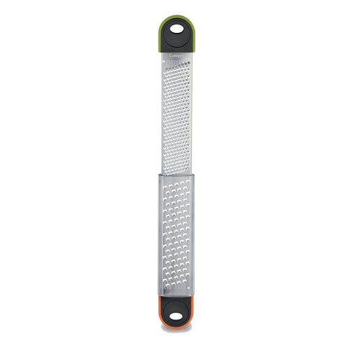 Cuisipro 746886 Cuisipro SGT Grater, 14 in , flat, dual, coarse and ultra coarse stainless steel