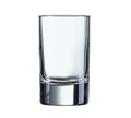 Arcoroc J4238 Whiskey Glass, 3-1/4 oz., glass, Arcoroc, Islande (H 3-7/16 in  T 2 in  B 1-7/8