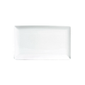 Continental 33RECT202 Platter, 11-1/5 in  x 6-1/2 in , rectangular, scratch resistant, oven & microwav