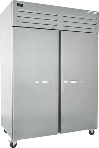 Beverage Air TMR2HC-1S Refrigerator, reach-in, two-section, 40 cu. ft., (2) solid hinged doors with loc