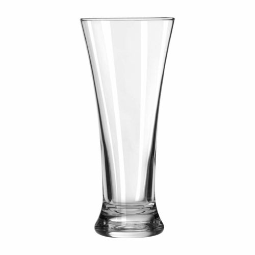 Libbey 19 Pilsner Glass, 11-1/2 oz., Safedger rim guarantee, glass, clear (H 7-1/4 in  T 3