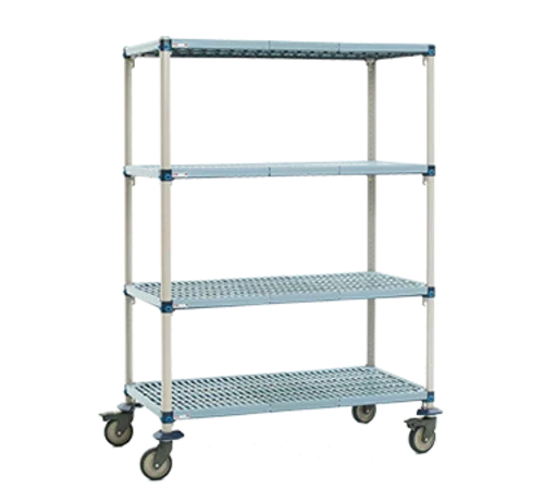 METRO Q556EG3 Mobile Shelving Unit 48 in W x 24 in D x 67-5/16 in H