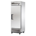True T-19FZ-HC Freezer, reach-in, one-section, 0øF, (1) solid door, (3) PVC coated adjustable w