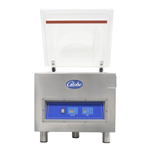 Globe GVP20 Vacuum Packaging Machine, 16-1/2 in  seal bar, digital display, 20m3h pump, 2 fi