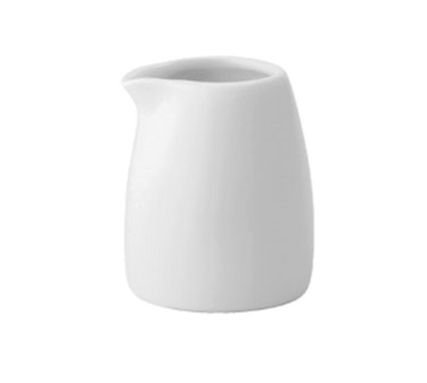 Anton Black / Piata ABZ03049 Cream Tot, 2-1/2 oz. (0.07 L), without handle, porcelain, microwave and dishwash
