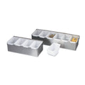 Browne 79303 Bar Caddy/Condiment Tray, 6 section, 17-4/5 in  x 5-1/2 in  x 3-1/2 in , (6) 1 p