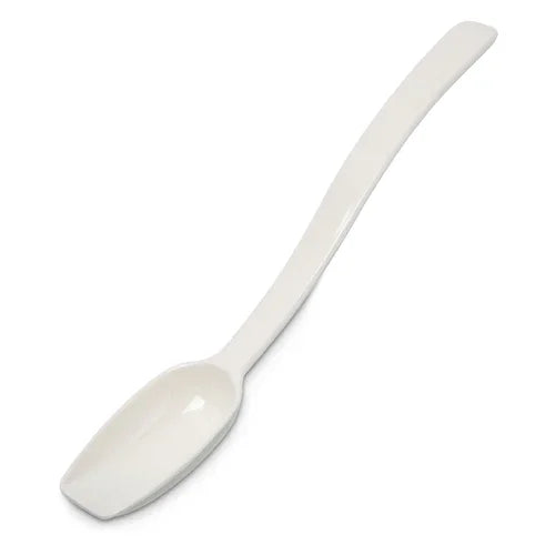 Carlisle 446002 | Salad/Buffet Spoon 1/2 oz 9 in L solid plastic white