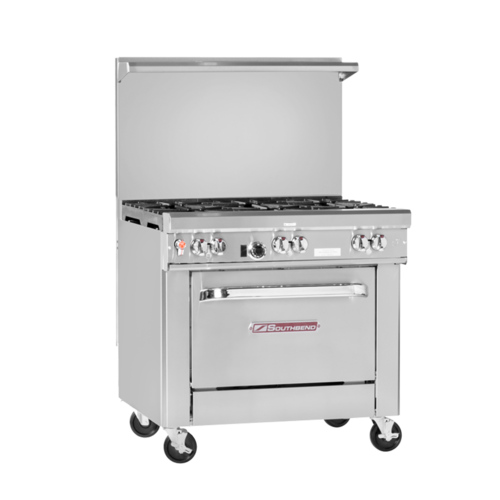 Southbend X-4361D (MIDDLEBY ESSENTIALS ITEM) Ultimate Restaurant Range, gas, 36 in , (6) non-clog