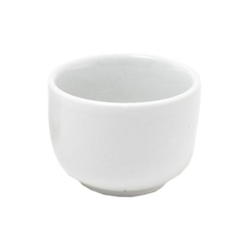 Front Of The House ASC009WHP23 Mini Cup/Ramekin, 2 oz., 2 in  dia. x 1-1/2 in H, round, porcelain