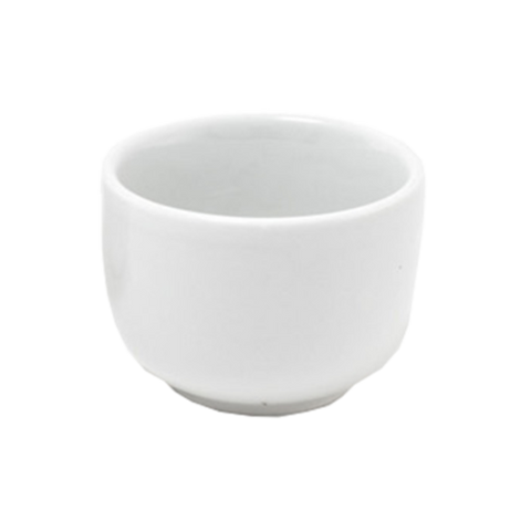Front Of The House ASC009WHP23 Mini Cup/Ramekin, 2 oz., 2 in  dia. x 1-1/2 in H, round, porcelain