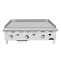 Atosa ATTG-36 CookRite Heavy Duty Griddle, gas, countertop, 36 in W x 28-3/5 in D x 15-1/5 in