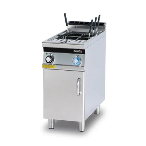 ITALIANA E94 electric pasta cooker, 11 gallon floor model, stainless steel body