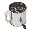 Browne 1260 Rotary Flour Sifter, 8 cups, 6 in  x 6-1/2 in , handled, 16 mesh (squares per in