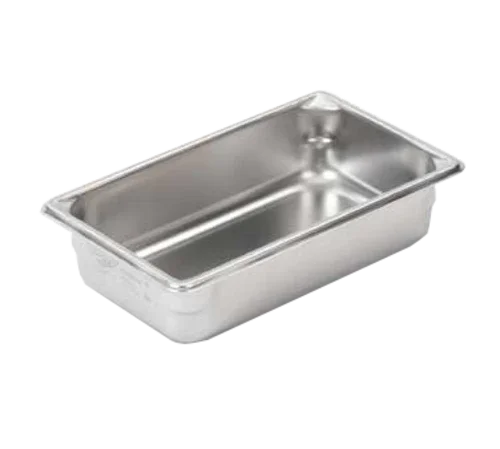 Vollrath 30342 | Super Pan V | 1/3 Size Food Pan 4" Deep 4.1 qt Capacity