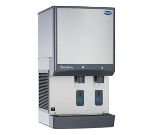 Follett 50CI425W-S Symphony Plus Ice & Water Dispenser, countertop, SensorSAFE dispense, removable