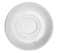 Continental 51CCPWD010 Cafe Cappuccino Saucer, 6-1/2 in  dia., round, double well, scratch resistant, o