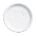 Browne 563973 Saucer, 6 in  (15.2cm), double well, porcelain, white, Palm
