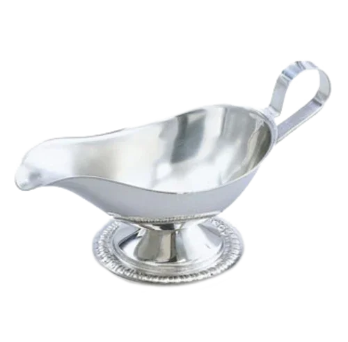 Vollrath 47578 | Gravy or Sauce Boat 8 oz | Stainless Steel Gadroon Base