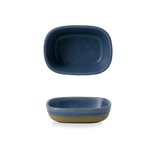 Churchill EMBLET121 Shallow Tray 4-3/4 x 3-1/2 x 1-1/4 Oblong Glazed