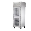 True STR1RPT-2HG-1S-HC SPEC SERIESr Refrigerator, pass-thru, one-section, (2) glass half doors front, (
