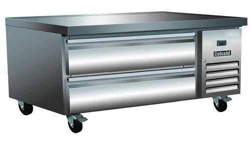 CELCOLD CCB48R Refrigerated Chef Base 50in W 32in D 26in H 6.5cu.ft Capacity