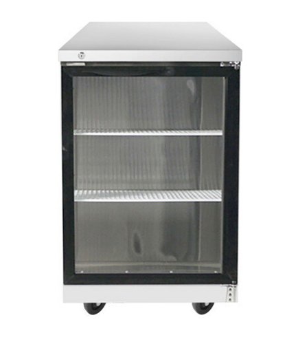 Atosa MBB23GGR | Back Bar Cooler | 23 in W x 31-1/8 in D x 38-3/4 in H | self-co