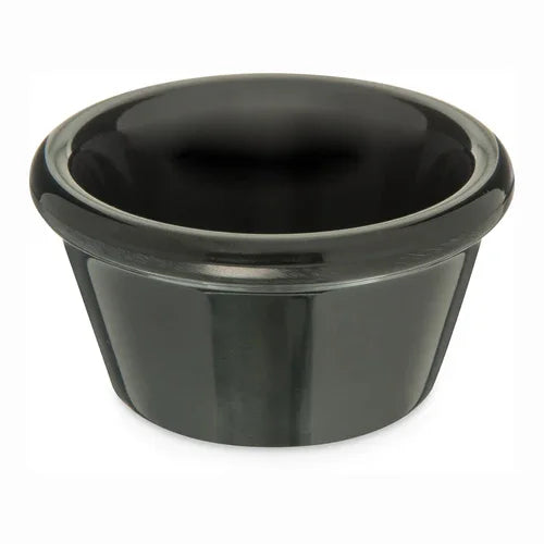 Carlisle S85203 | Ramekin 2 oz Black Melamine Dishwasher Safe