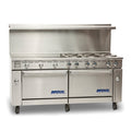 Imperial IR-6-G36T-E Pro Series Restaurant Range, electric, 72 in , (6) round elements, (1) 36 in  th