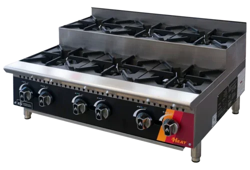 EFI HHPSU-36-6B-P | Versa Heat | Hotplate LP Gas 36 in 6 Burners
