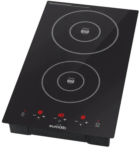 Eurodib DDI3100 Induction Range with Double Burner for Compatible Pans and Pots 4-3/4 in
