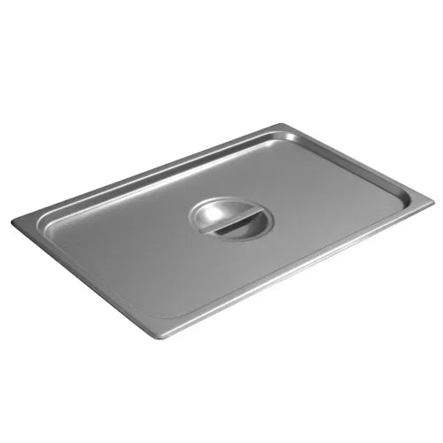 Carlisle 607000C | DuraPan Steam Table Pan Cover | Full-Size Stainless Steel