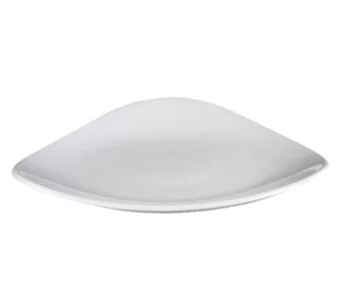 Churchill WH TR101 Triangular Coupe Plate 10-1/2 in Microwave Dishwasher Safe
