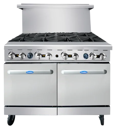 Atosa AGR-8B-LP | Cook Rite | Range | LP gas | 48 in W x 31 in D x 57-3/8 in H | (8) 32,000 BTU open burners