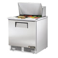 True TFP-32-12M Sandwich/Salad Unit, one-section, rear mounted self-contained refrigeration, sta