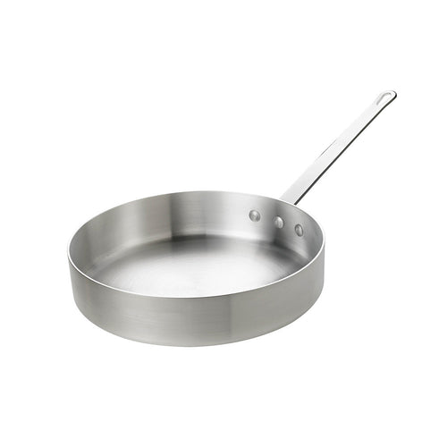 Thermalloy 5813703 Thermalloyr SautAc Pan, 3 qt., 9 in  dia. x 2-1/2 in , without cover, riveted ha
