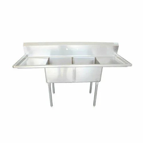 EFI SI818-2B | Versa Steel | Two Compartment Prep Sink 84 in W