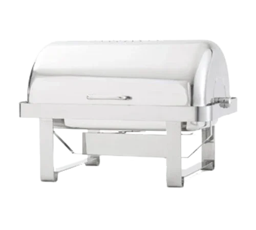 Vollrath 46350 | Avengerr Economy Chafer | 9.0 Quart Roll-Top Rectangular Stainless Steel