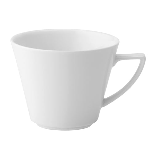 Anton Black / Piata ABZ03064 Cup, 3 oz. (0.09 L), V shaped handle, porcelain, microwave and dishwasher safe,