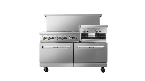 Atosa AGR-6B-24RGB-LP | Cook Rite | Range | LP gas | 60 in W x 31-1/2 in D x 57-1/2 in H | (6) 32,000 BTU open