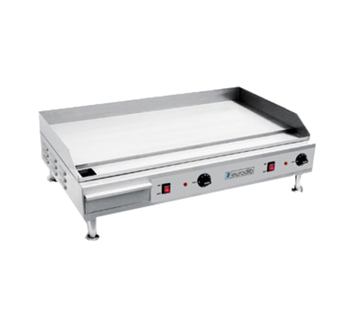 Eurodib SFE04910-240 Griddle, electric, heavy duty, counter unit, 36 in W x 16 in D cooking surface,