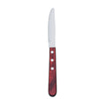 Browne 574338 Ridgeline Steak Knife, 9 in , rounded blade tip, Pakkawood handle, 18/0 stainles