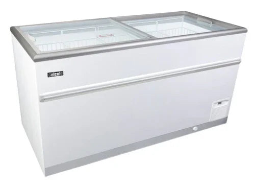 CELCOLD CF61ESG Ice Cream Cabinet with 5 Basket Capacity and 61 in Width