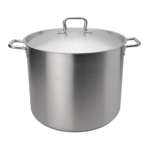 Browne 5733940 Elements Stock Pot, 40 qt., 15-7/10 in  dia. x 12-1/5 in H, with self-basting co