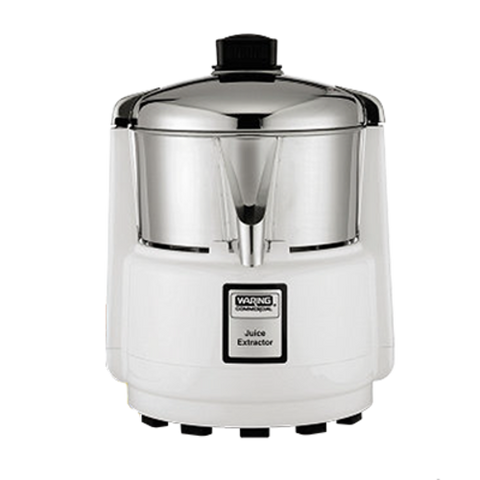 Waring 6001C Juice Extractor, electric, heavy duty, polycarbonate motor housing, stainless st