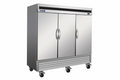 Ikon IB81R IKON Refrigeration Refrigerator, reach-in, three-section, 66 cu. ft. capacity, 8