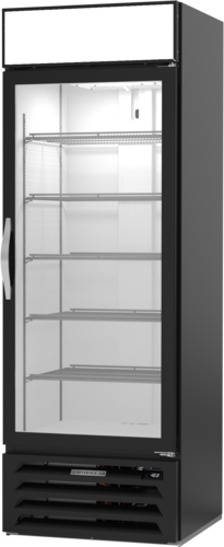 Beverage Air MMF19HC-1-B MarketMax Freezer Merchandiser, reach-in, one-section, 27-1/4 in W, 78-1/8 in H,