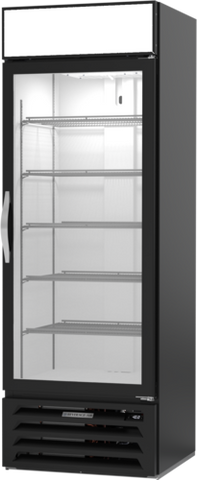 Beverage Air MMF19HC-1-B MarketMax Freezer Merchandiser, reach-in, one-section, 27-1/4 in W, 78-1/8 in H,